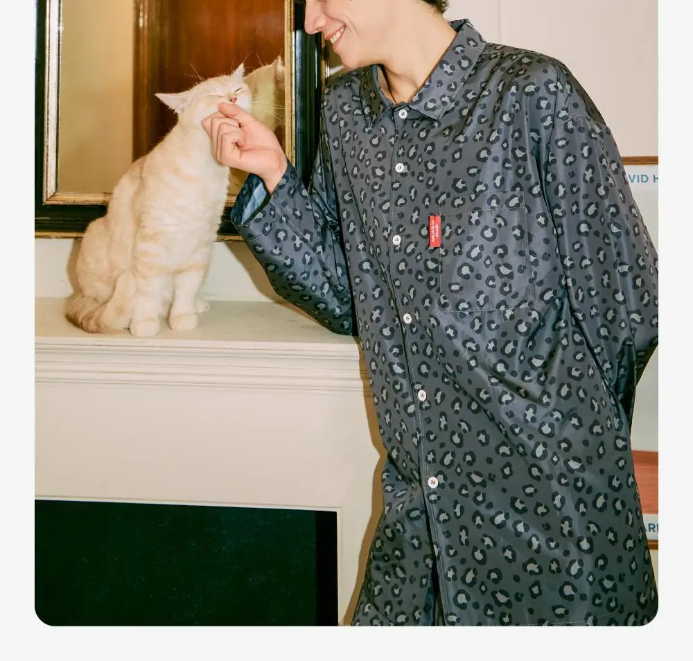 Furless pajamas[Long] - Ivory Leopard 상세페이지 20